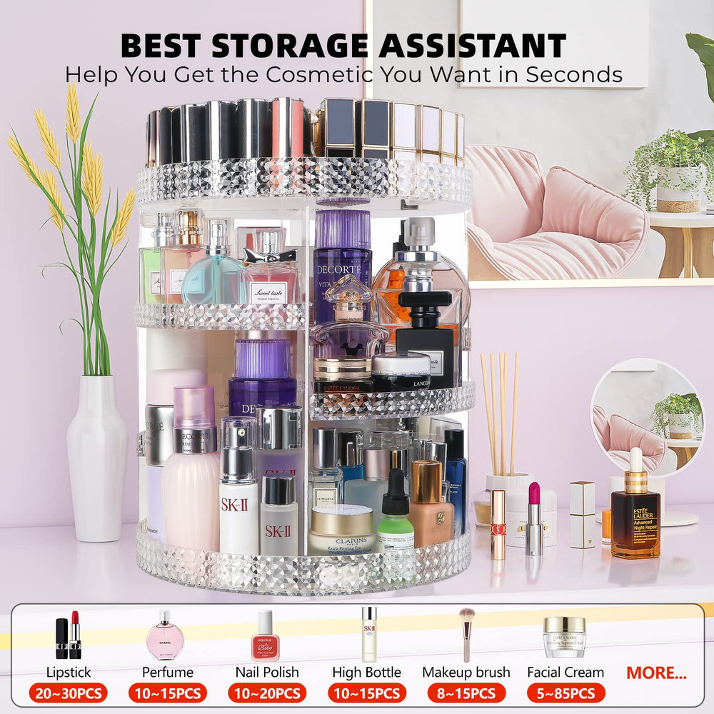 HEMTROY gift-ready makeup organizer is a thoughtful holiday present