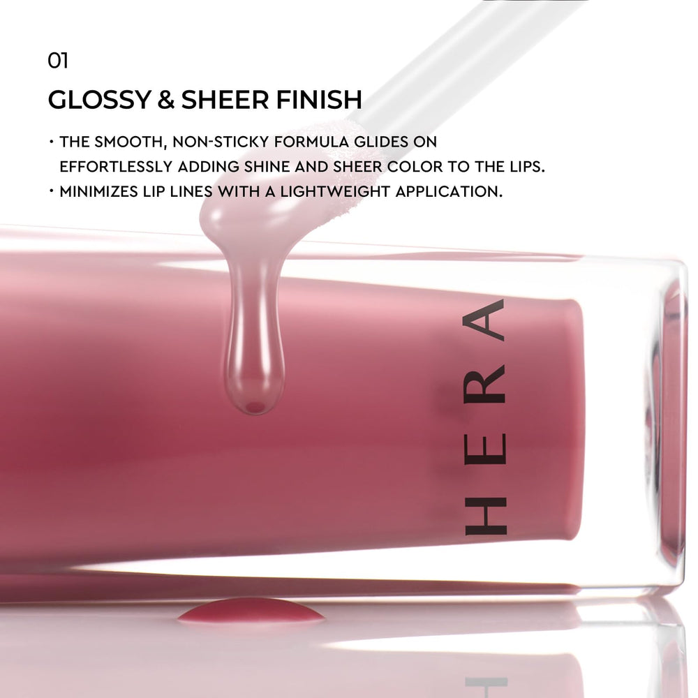 HERA Sensual Nude Gloss 422 Lingerie libre de 14 ingredientes para mayor seguridad