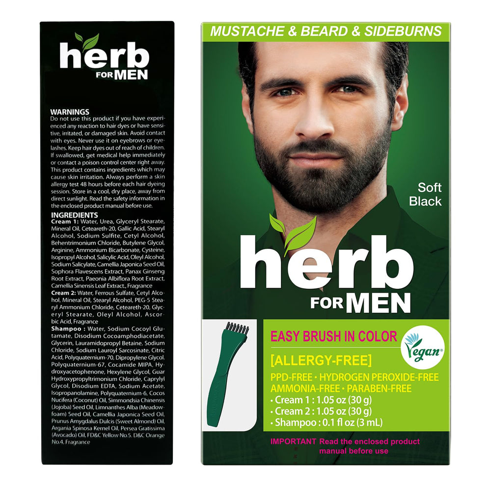 Herb Speedy aplicación fácil en casa para barba y bigote