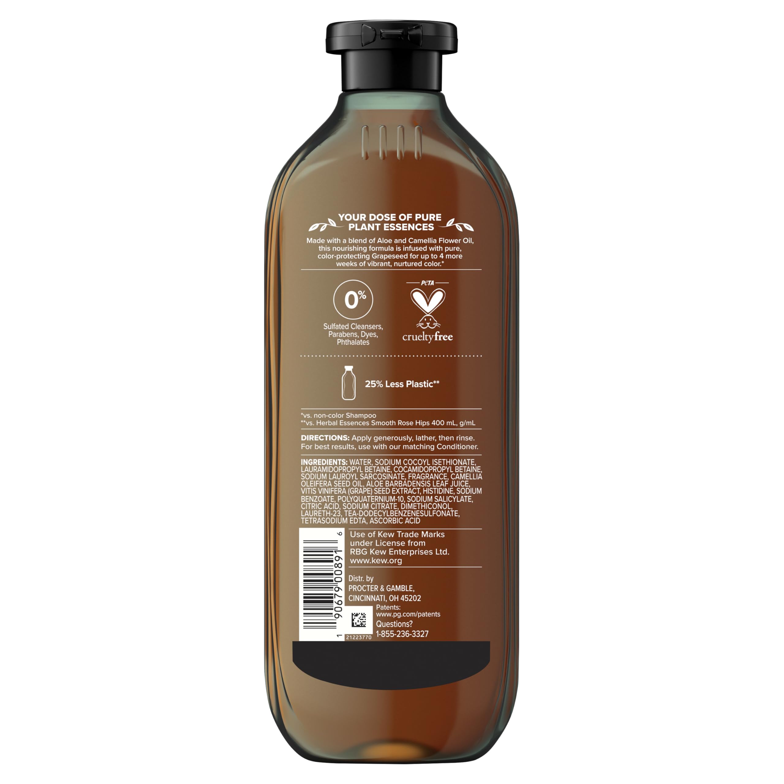 Frascos sostenibles de Herbal Essences para una experiencia respetuosa con el ambiente