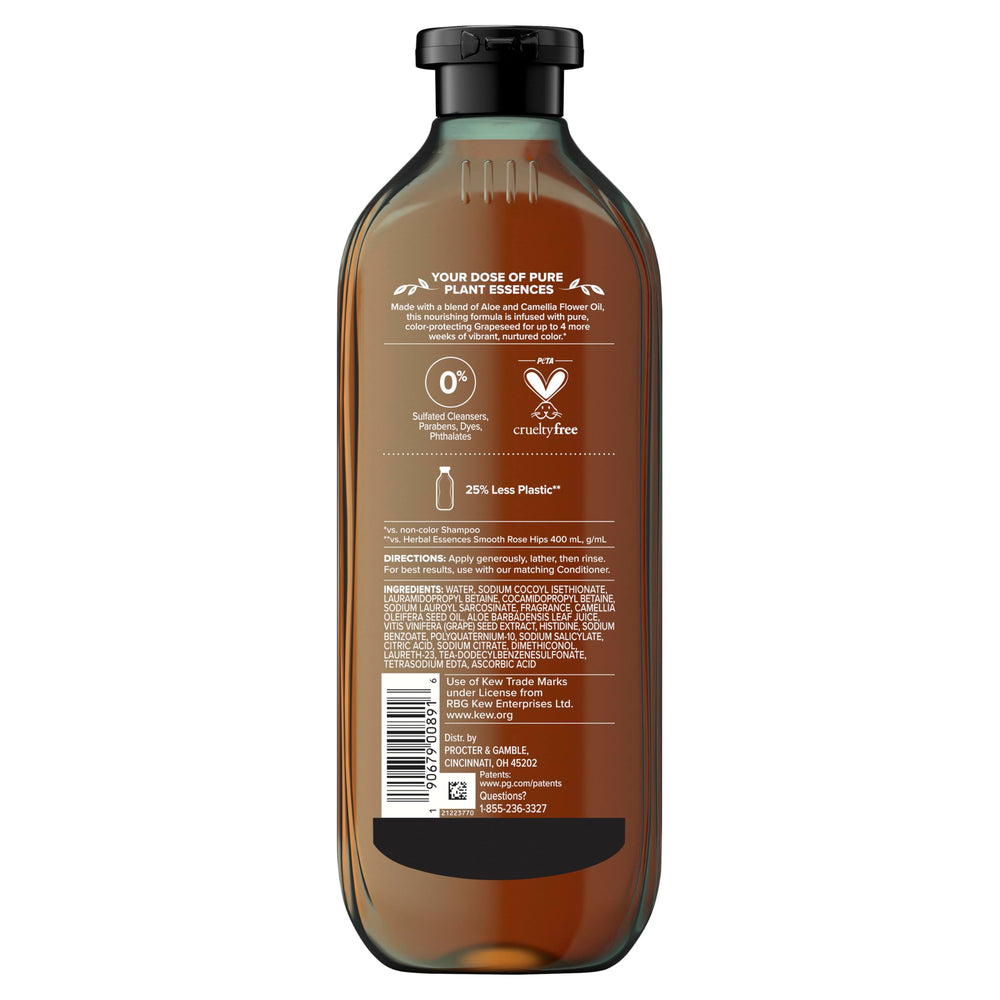 Frascos sostenibles de Herbal Essences para una experiencia respetuosa con el ambiente