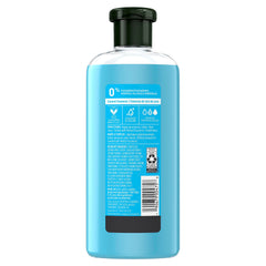 Etiqueta de Herbal Essences Hello Hydration, diseño elegante para el cuidado diario.