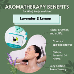 Herbal Zen lavender lemon aroma for a calming home spa moment