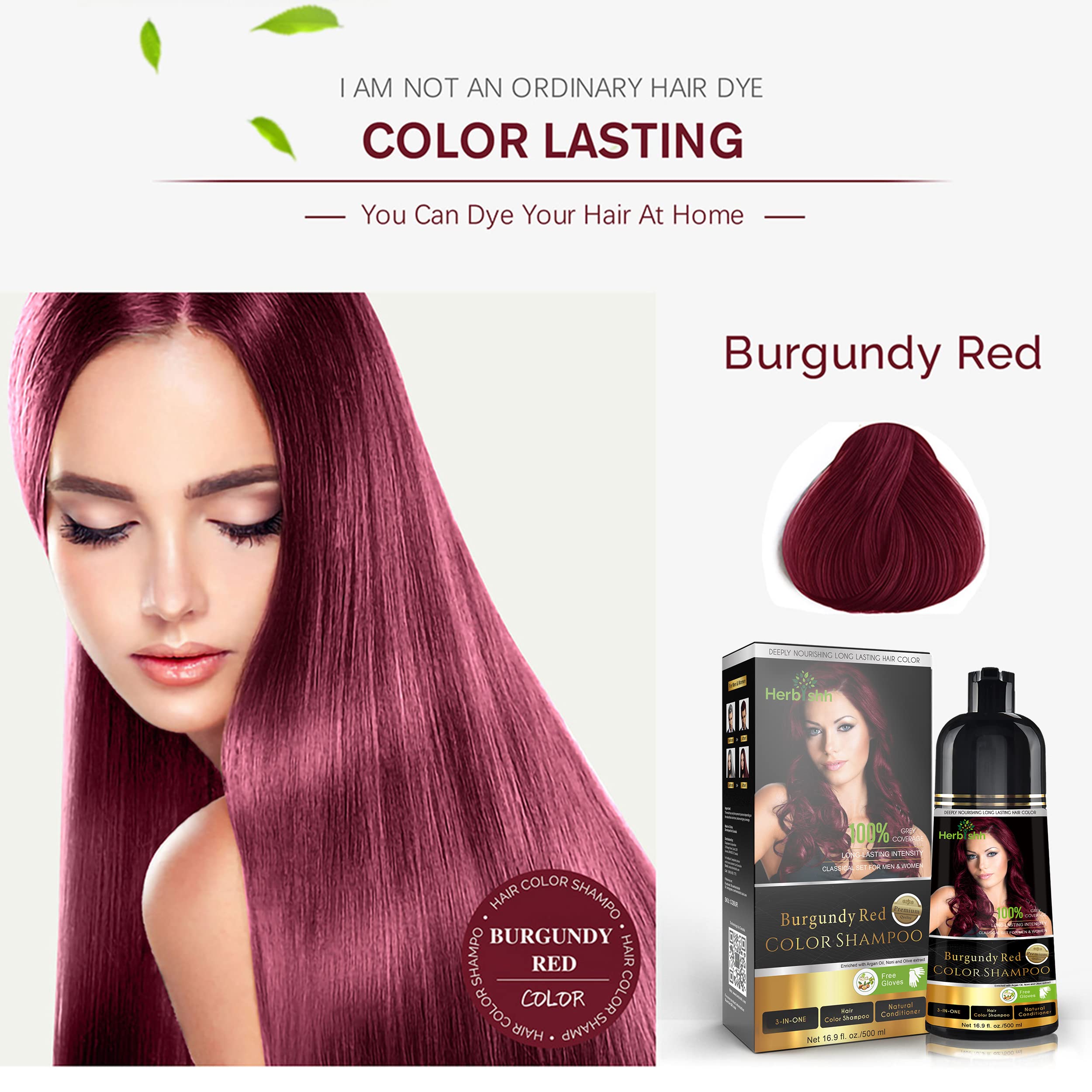 Conseils d utilisation Herbishh Burgundy 5 à 10 minutes pour une couleur