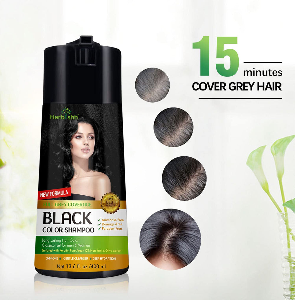 Keratina y nutrientes fortalecen el cabello durante la coloración.