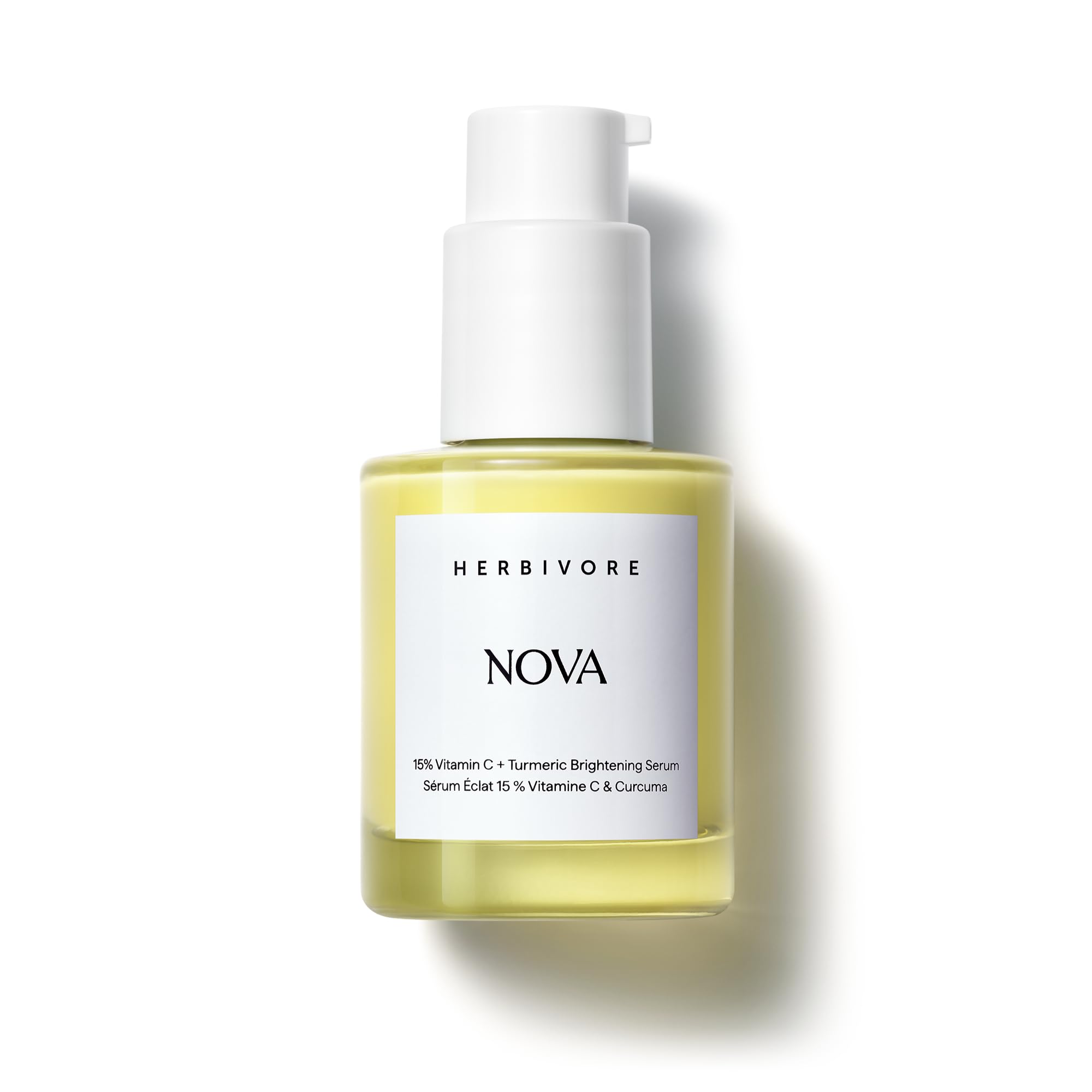 HERBIVORE Nova 15% Vitamina C con curcuma, botella iluminadora para piel