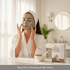 Herbs Botanica mascarilla facial arcilla calcio para limpieza de poros