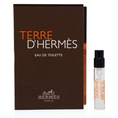 Hermès Terre d'Hermès, vial portátil, ideal para retoques durante el día.