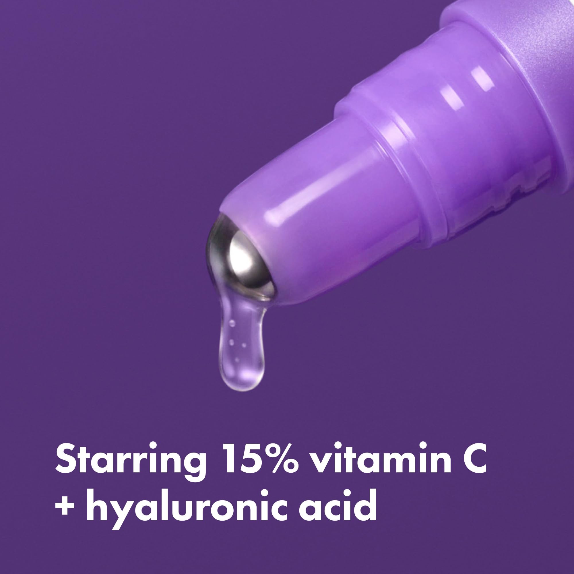 Rodillo de acero inoxidable en Dark Spot Correct para una aplicación suave