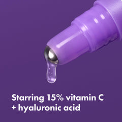 Rodillo de acero inoxidable en Dark Spot Correct para una aplicación suave