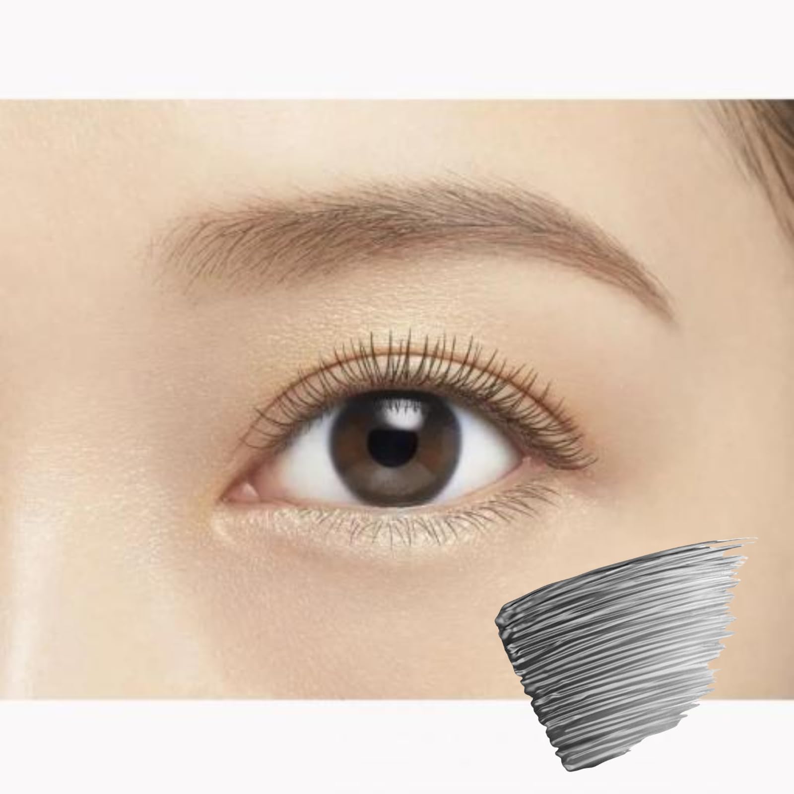 Heroine Make Base Mascara Transparente aporta brillo natural a pestañas