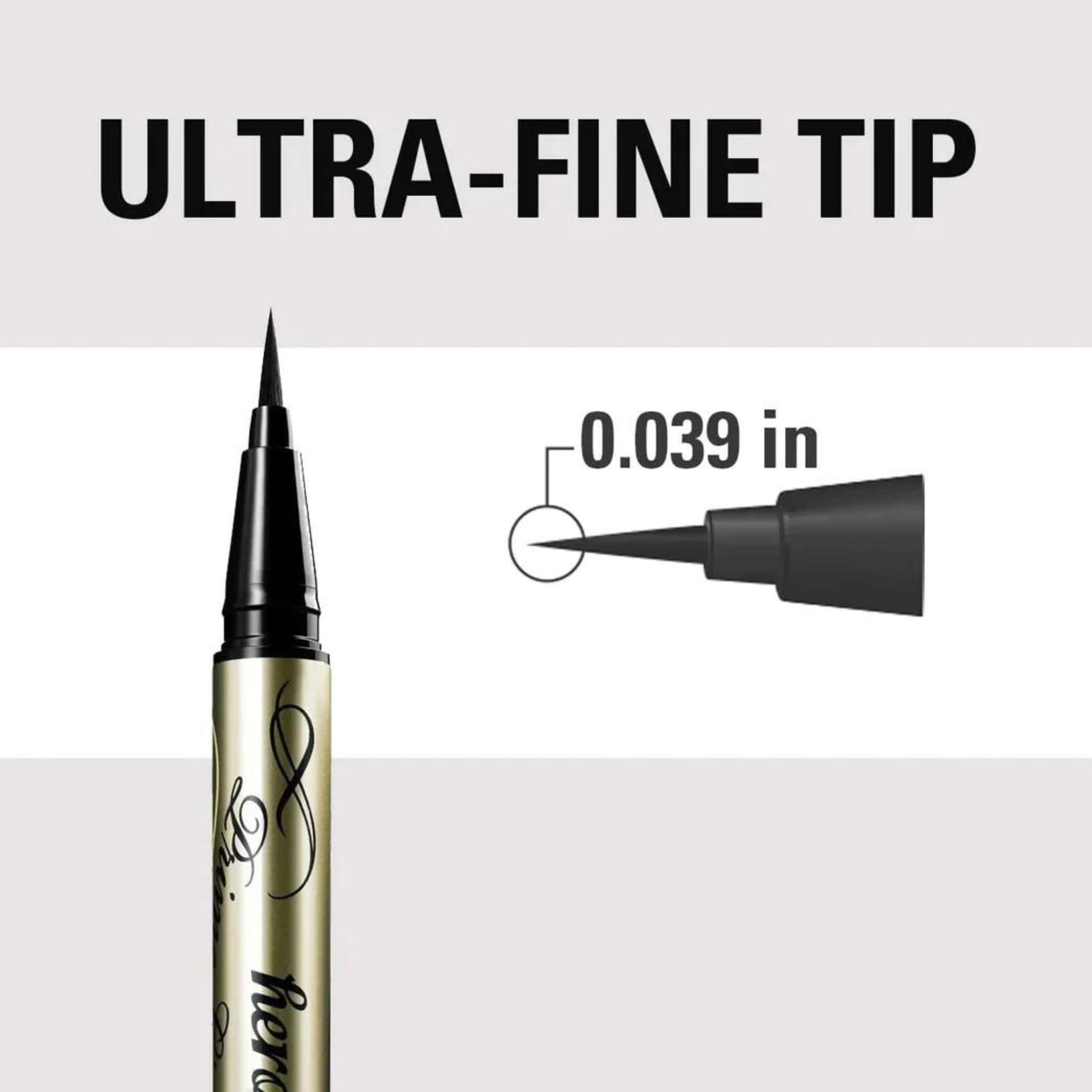 Delineador impermeable Heroine Make resiste agua y humedad.