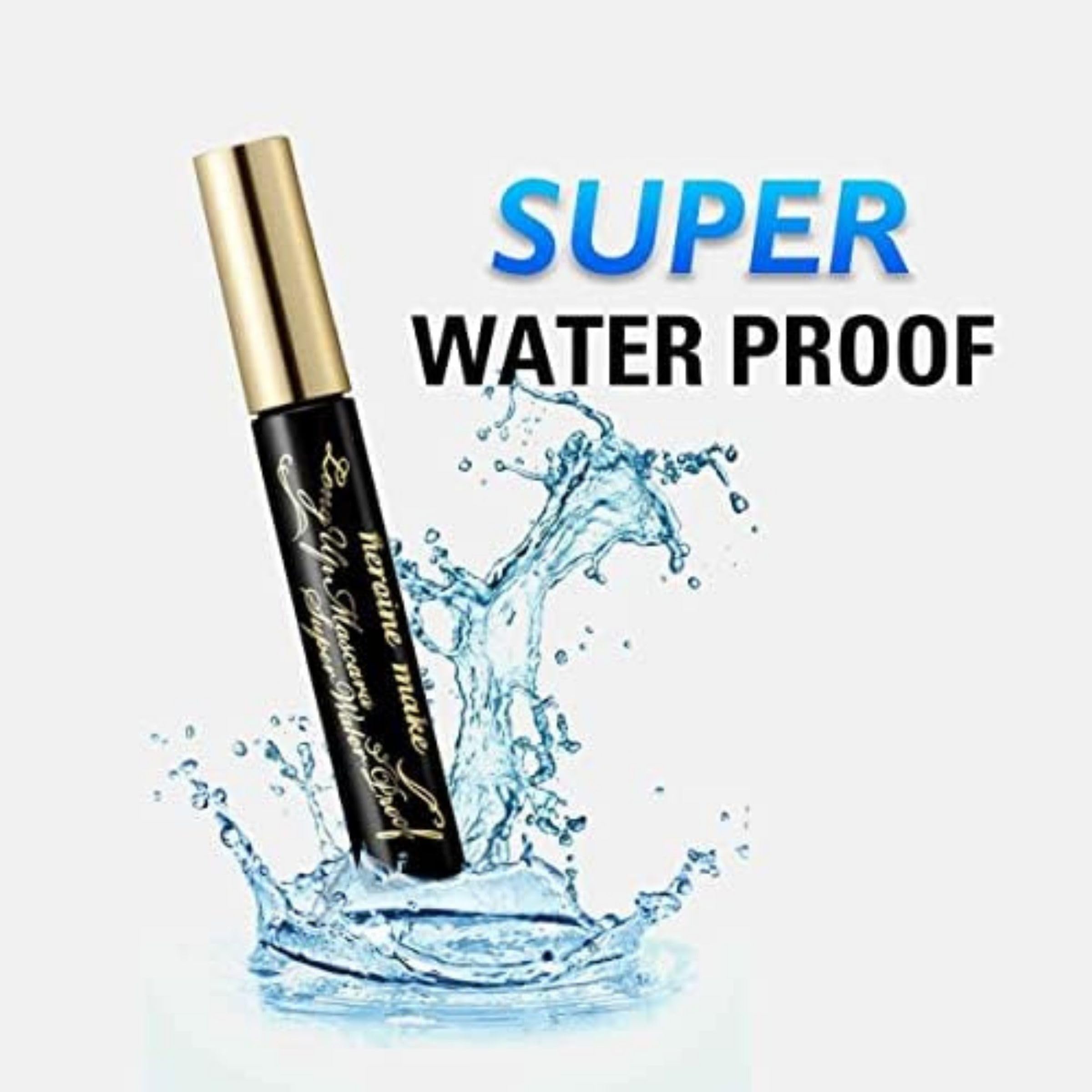 Heroine Make Mascara fibras 5mm para pestañas más largas y definidas
