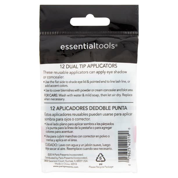 Conjunto de aplicadores de sombra Herramientas Esenciales para retoques rápidos y acabado limpio.