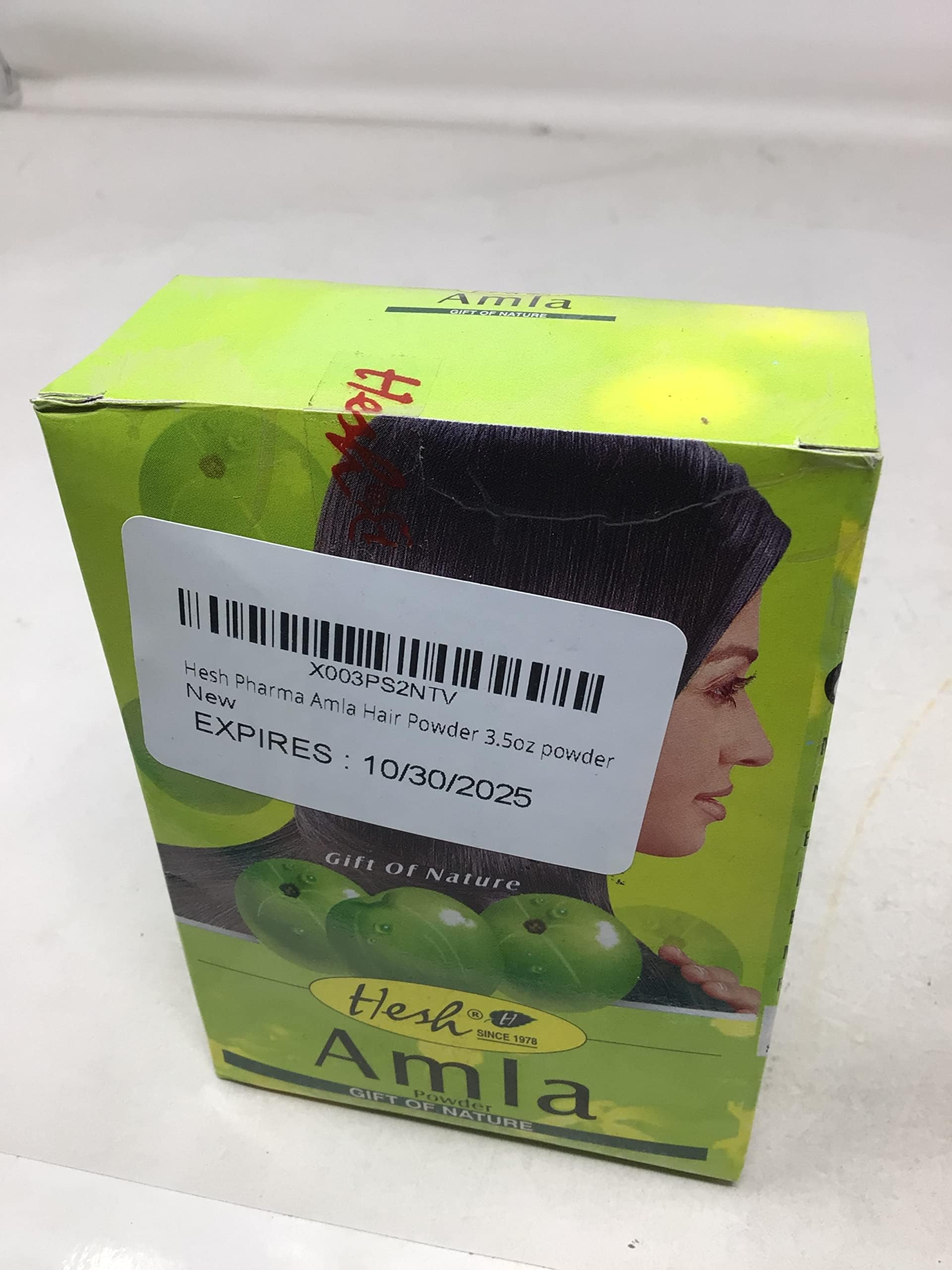Hesh Pharma Amla Nutrición Cabello: mezcla nutritiva para cabello suave