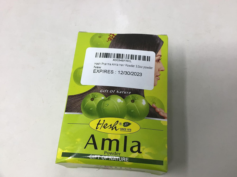 Hesh Pharma Amla Polvo Mezcla Agua: prepara pasta para cuero cabelludo
