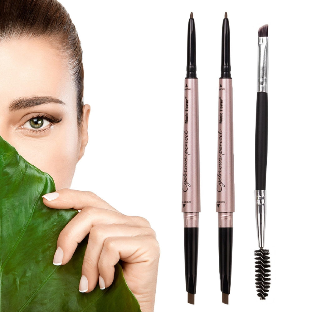 HeyBeauty Cejas: lápiz de doble punta para definición precisa