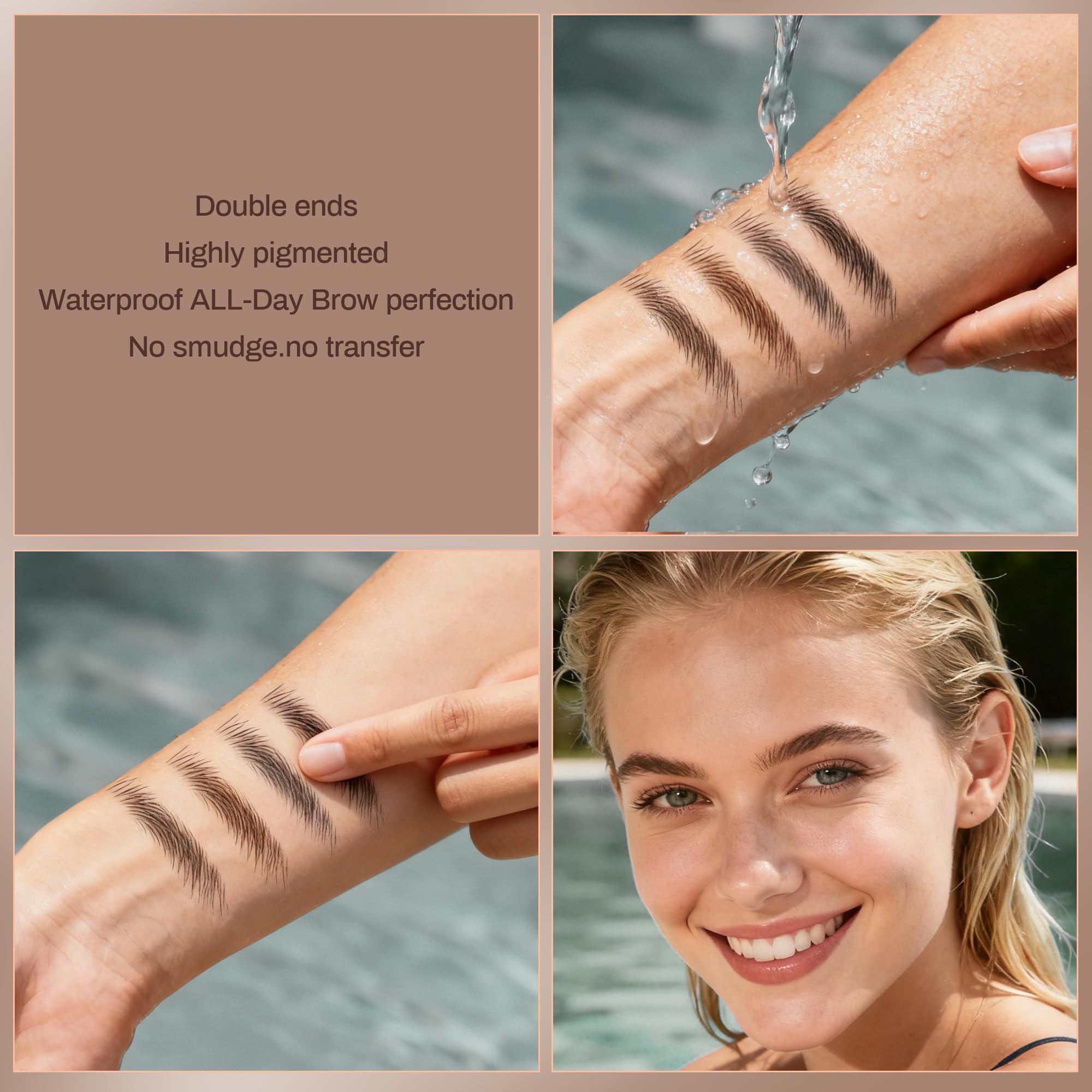 HeyBeauty Cejas: cuerpo retráctil para retoques rápidos