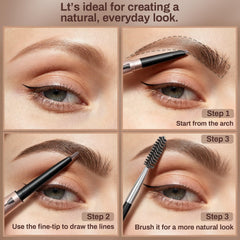 HeyBeauty Cejas: acabado mate resistente al sudor para todo el día