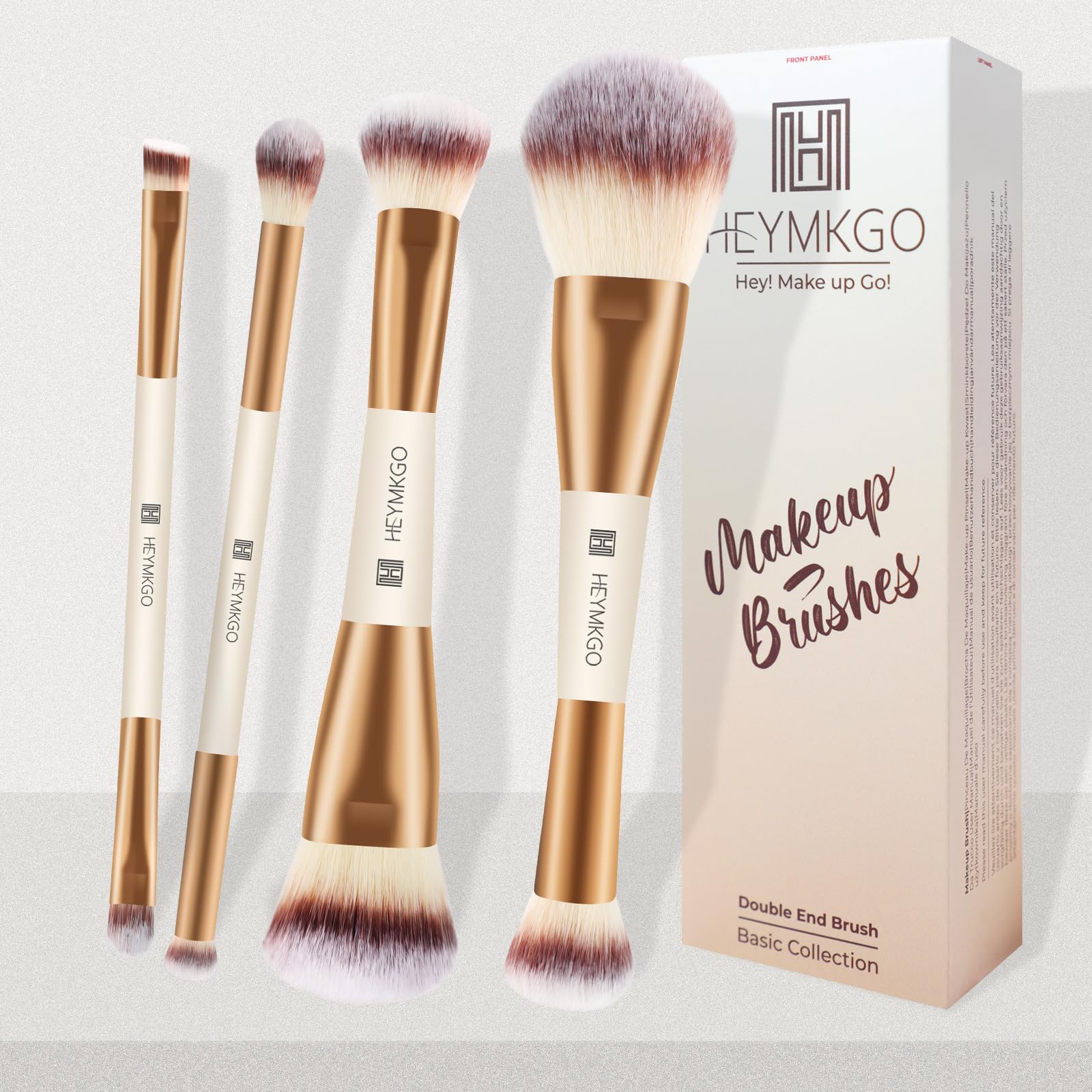 HEYMKGO empaque de viaje práctico albaricoque para retoques rápidos
