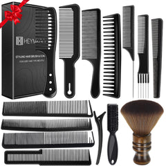 HEYMKGO set de peines barbero corte: precisión para cortes profesionales en casa.