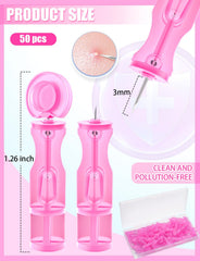 HFWTWPY lancetas desechables para un uso único, higiene asegurada.
