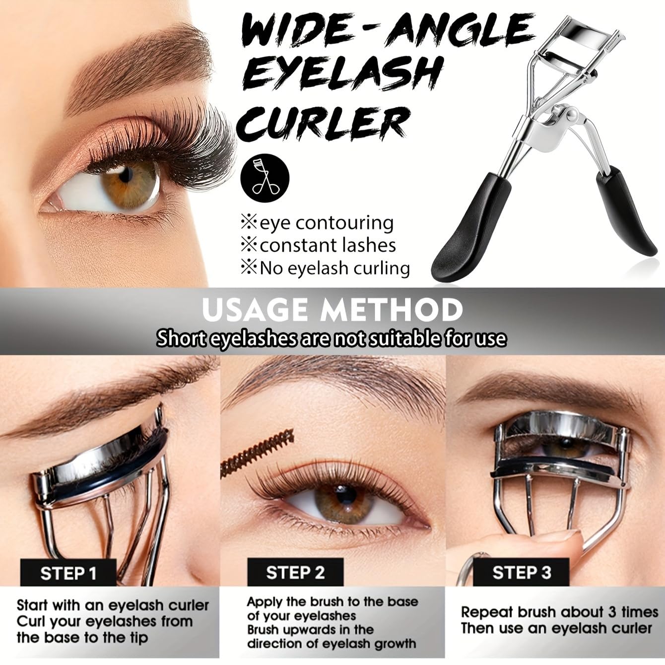 Pinceles HGHDBT para ojos y rostro, ideal para estilos completos.