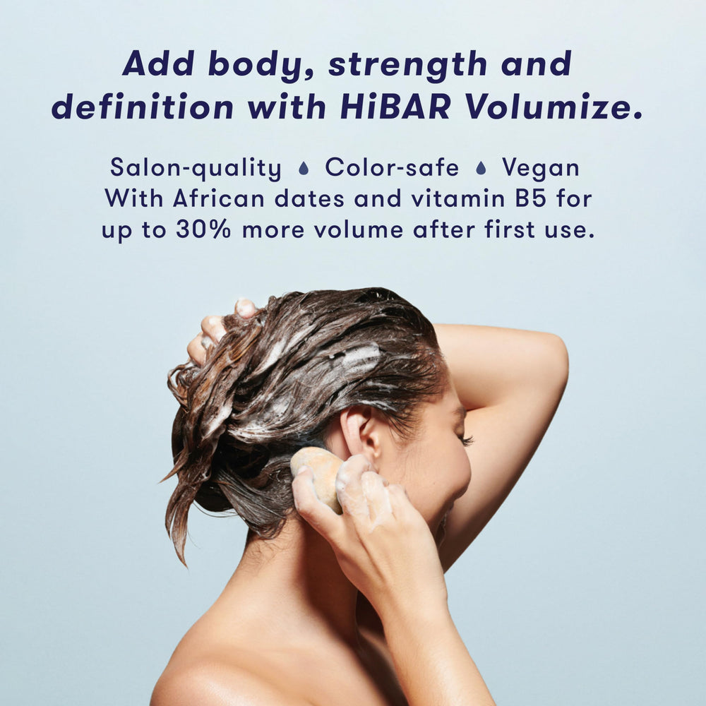 HiBAR Volumize barra de acondicionador para definición y manejo suave