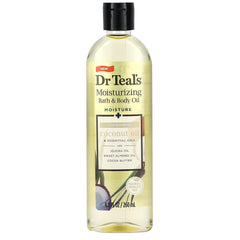 Aceite hidratante para baño y cuerpo, botella para hidratación suave tras la ducha.