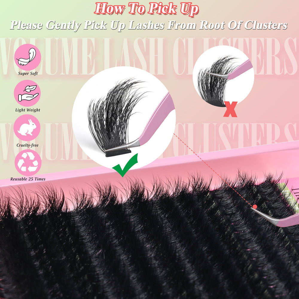 Pestañas reutilizables HK HIKLASY para glamour duradero