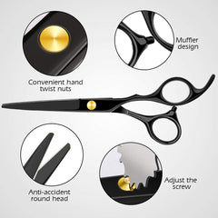 Tijeras Himart de corte pelo texturizantes para capas suaves.