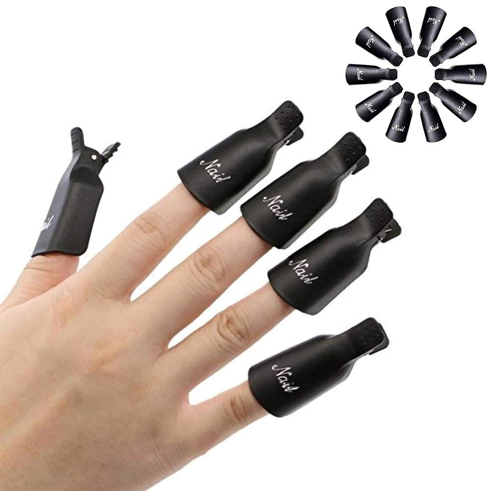 HiMo clips para quitar esmalte UV, cambios de color rápidos