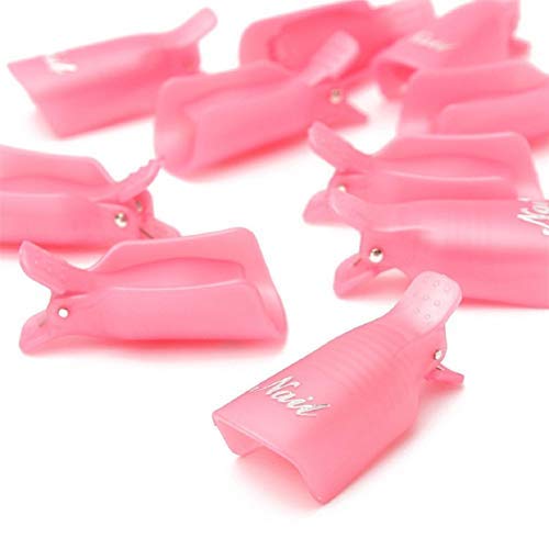 HiMo: Tapas para remojo de uñas, uso sencillo y compacto.