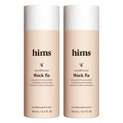 Acondicionador espesante Hims HERS en dos botellas, pack de 2 para cabello más lleno