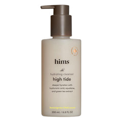 hims & hers High Tide limpiador facial suave para uso diario y fresco.