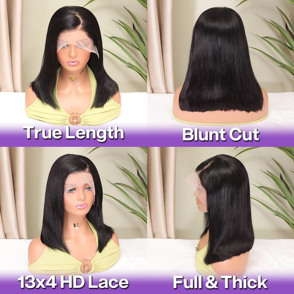 Línea natural trabajada con cabellos bebé para look realista HIRIREMY
