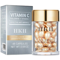 HKH Serum Vitamina C cápsulas para rostro: iluminación y elasticidad potenciadas.