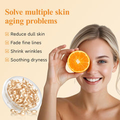 HKH Suero Vitamina C - Cápsulas dobles de Vitamina E para nutrición suave.