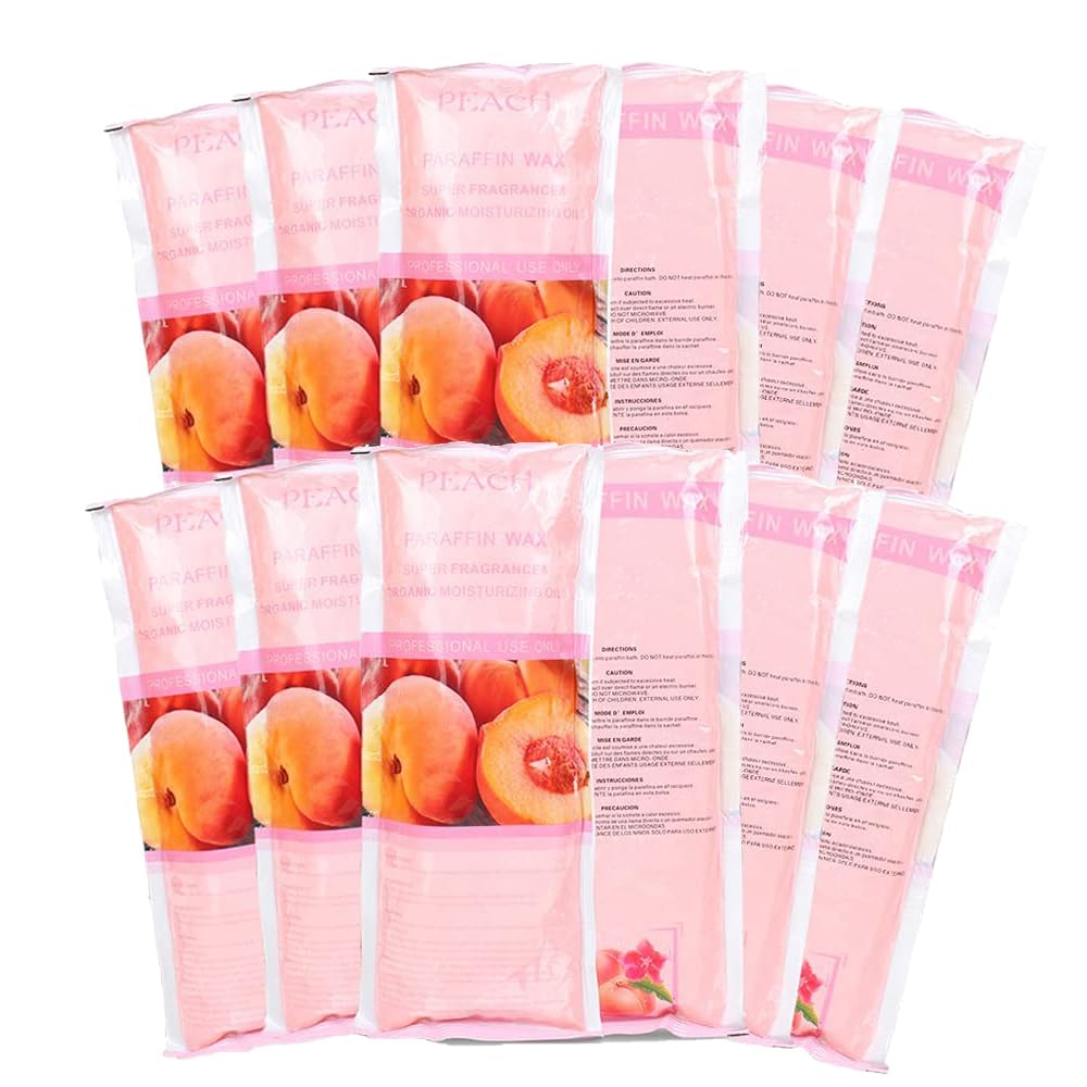 Parafina HLead con fragancia durazno para suavizar la piel y relajar manos y pies