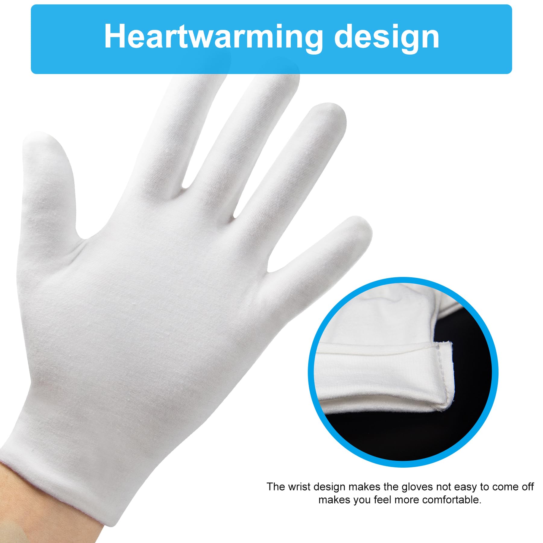 Guantes HMNYSOL para trabajo, no dejan huellas, ideales para servicio.