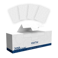 HMTM discos de algodón desmaquillante con diseño diamante y doble capa para limpieza suave