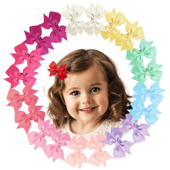Hoewina lazos para bebé en colores vivos, ideal para combinar con outfits.