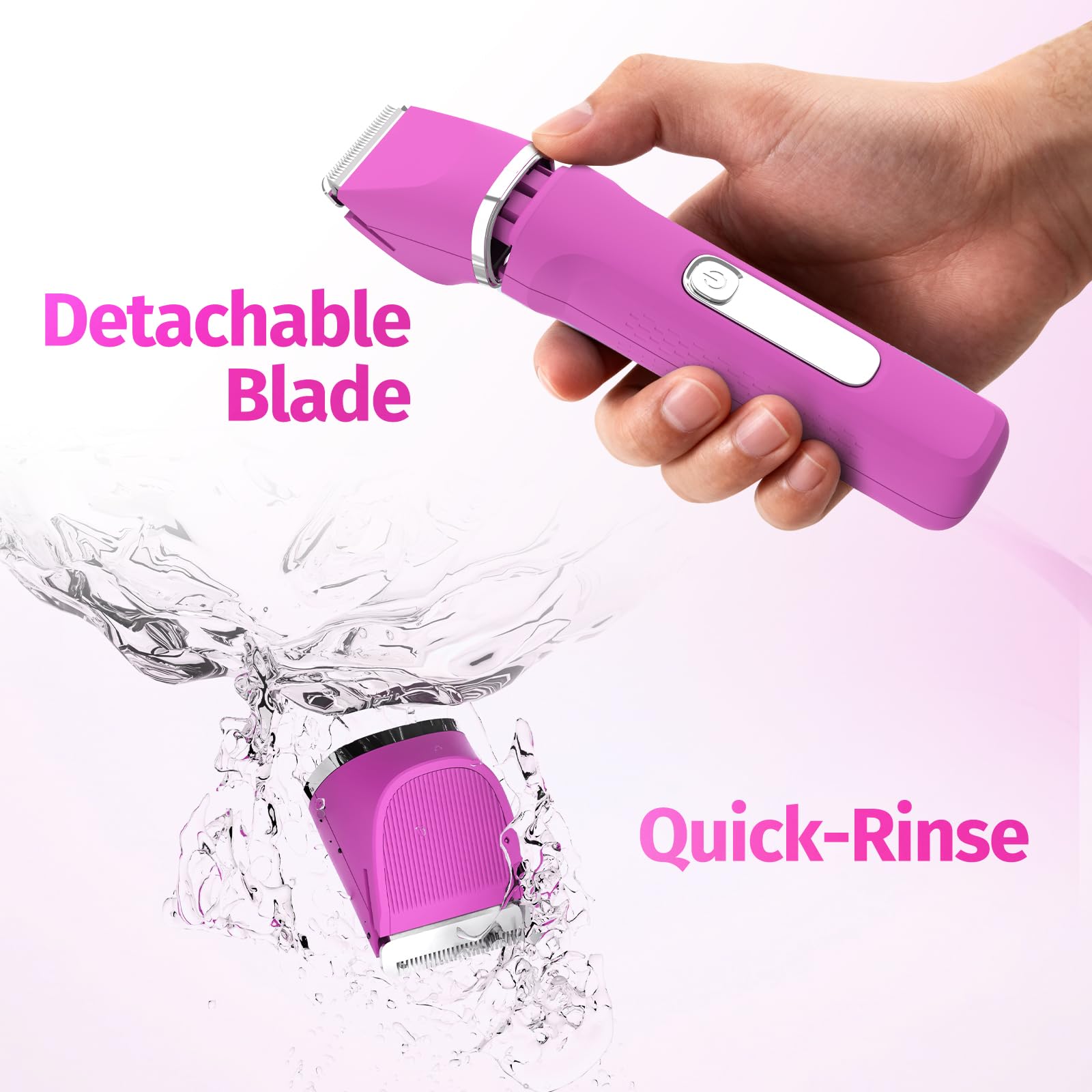 HOHOLE Guardia 3-6mm para longitud precisa, rosa.