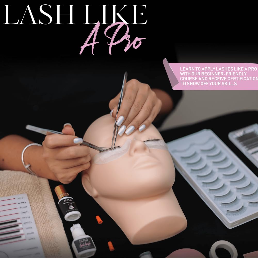 HOKA LASH plateaux de cils pour une organisation précise des mèches.