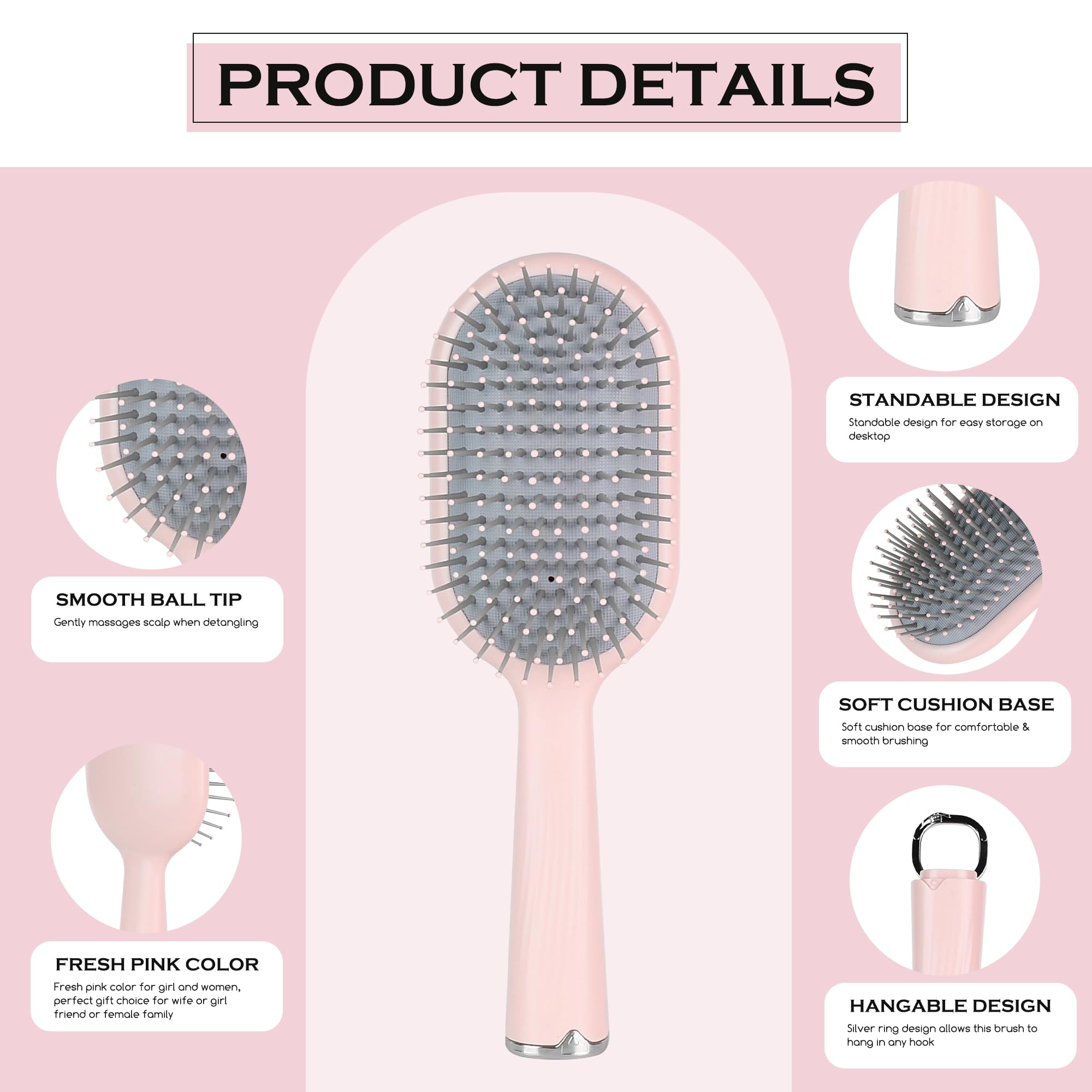 Homfu herramienta limpieza cabello: limpia cepillos para mantener rendimiento y higiene.
