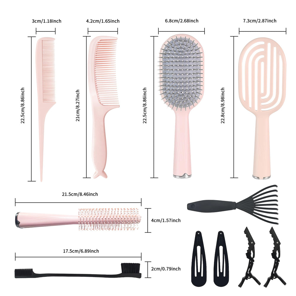 Homfu pinzas cabello pequeñas: sujetan mechones durante peinados.
