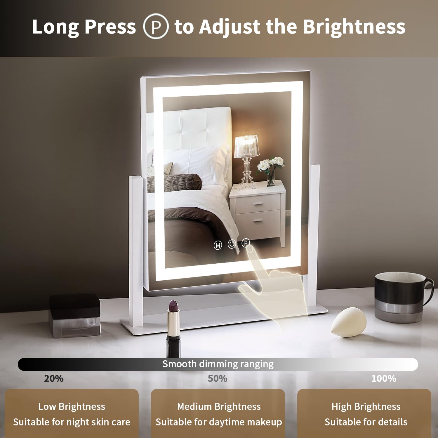 Homtang Control táctil inteligente para encender y regular la iluminación