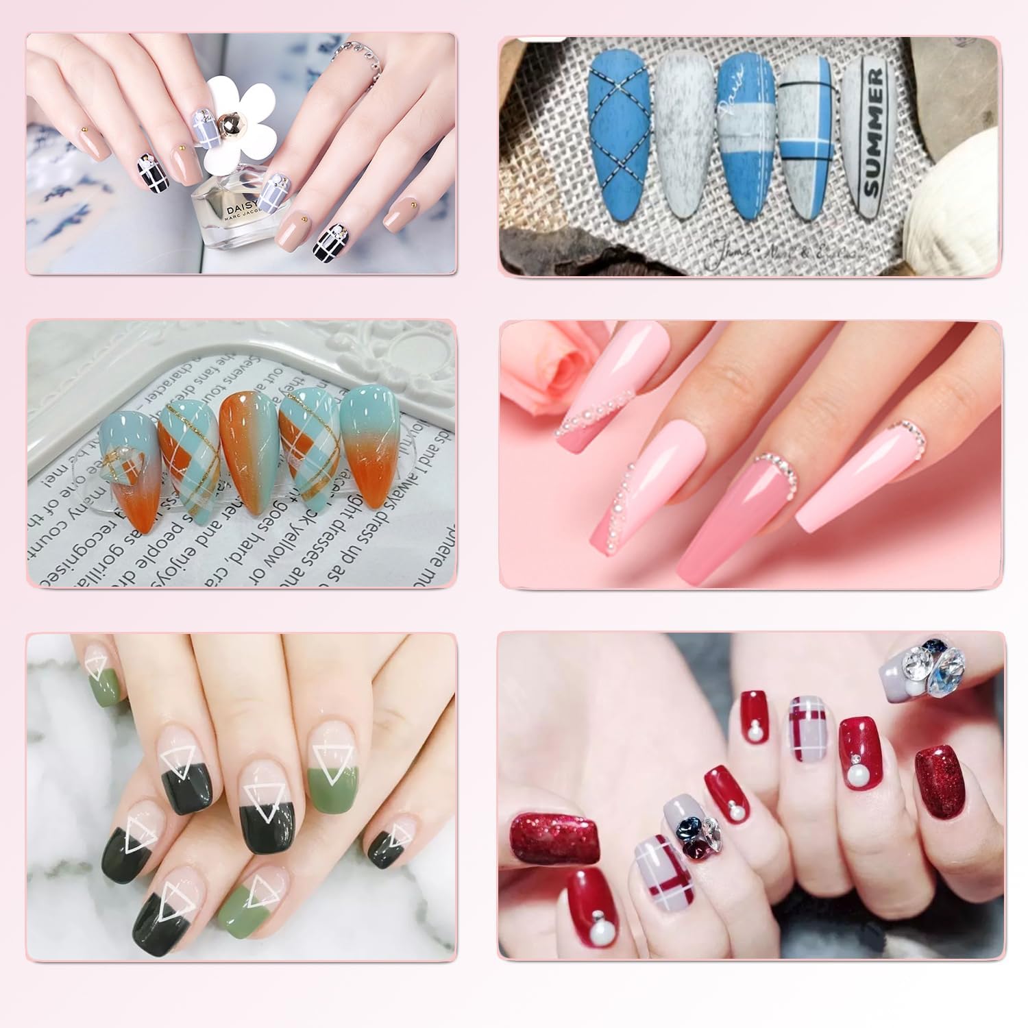 HomTop uso profesional en casa o salon para arte de uñas versatil