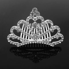 Honbay peineta cabello con detalle cristal brillante para eventos