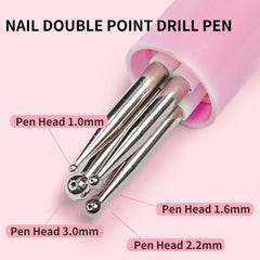 Honey Joy HJ puntas 1,6 mm para líneas suaves en arte de uñas